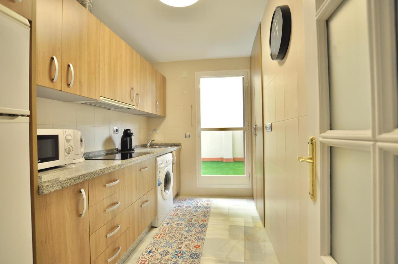 Luminoso Y Coqueto Apartamento Con Jardin Málaga Exterior foto