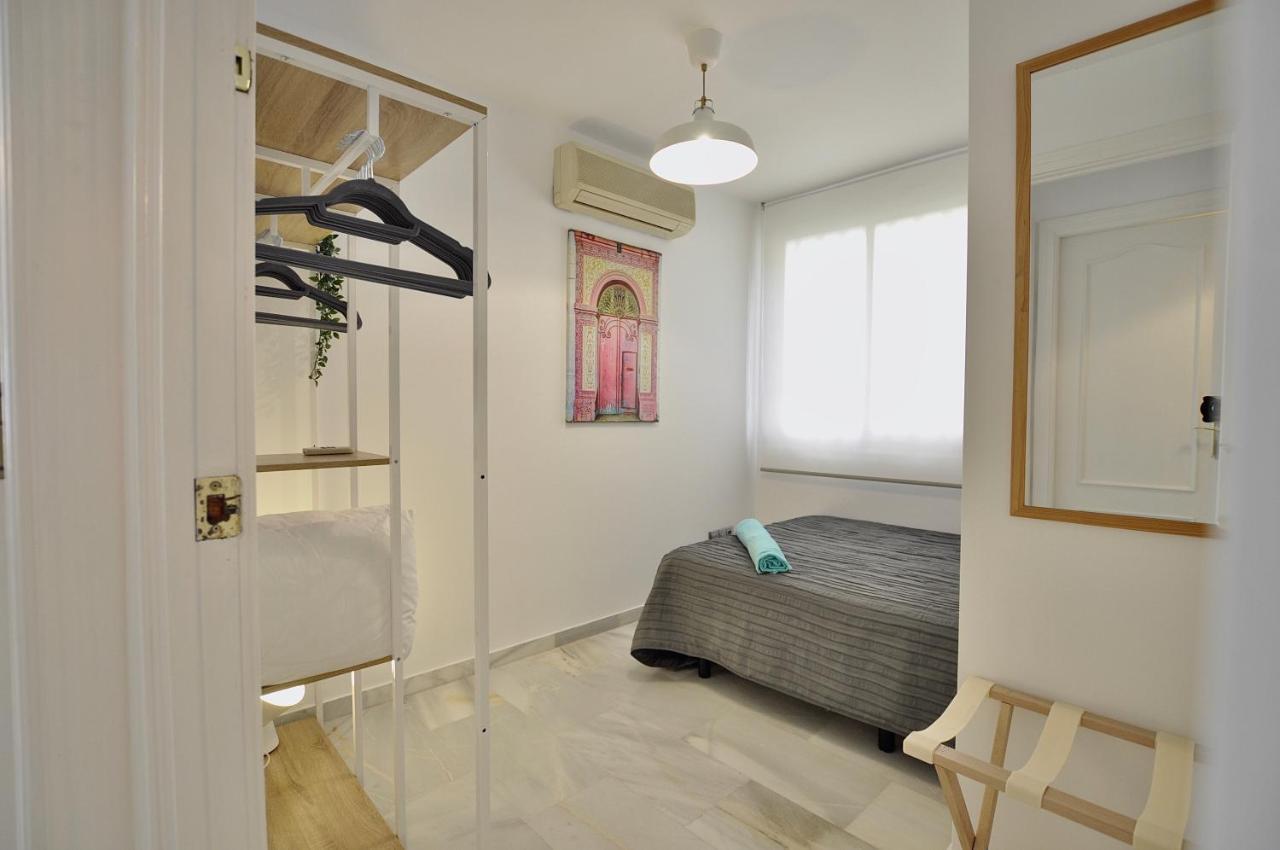 Luminoso Y Coqueto Apartamento Con Jardin Málaga Exterior foto